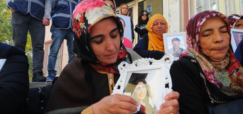 KURDISH FAMILIES, HOLDING ANTI-PKK SIT-IN PROTEST, FEEL EMPOWERED THANKS TO ERDOĞAN