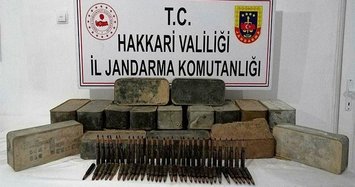 Turkish forces seize anti-aircraft ammunition belonging to PKK during anti-terror operation