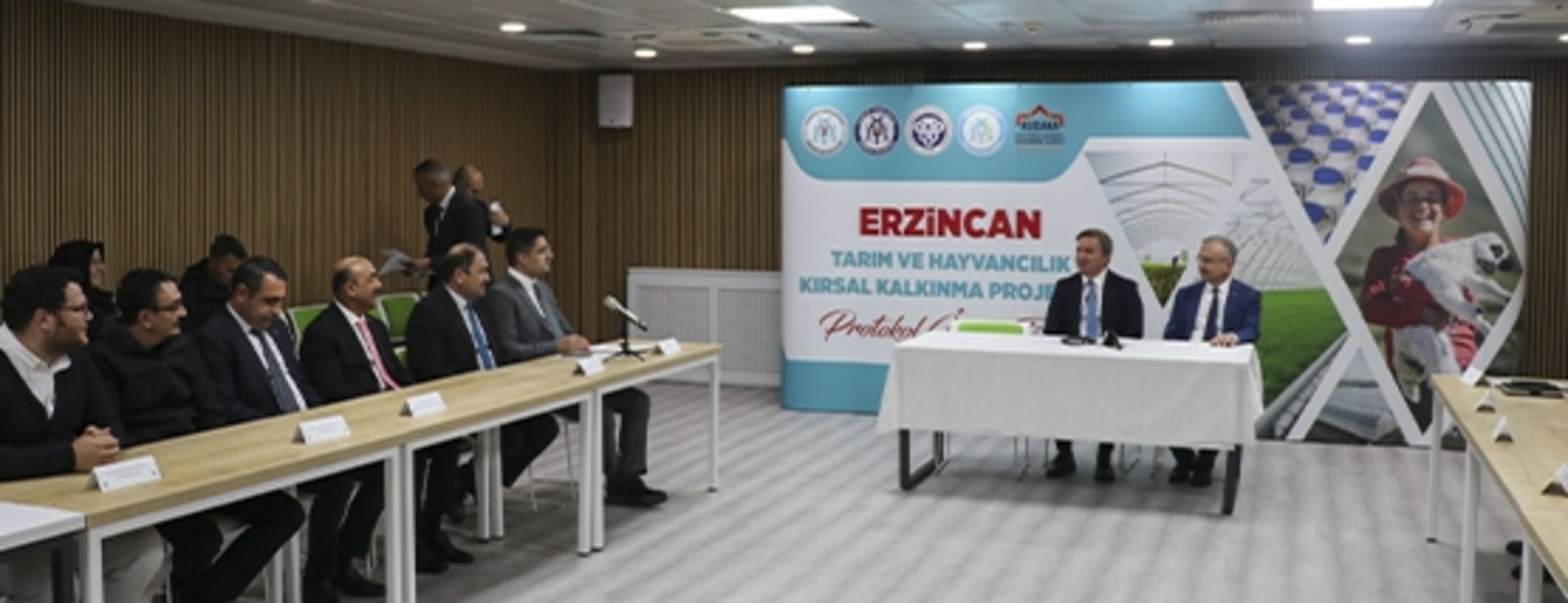 Erzincan’da Tarım ve Hayvancılık Kırsal Kalkınma Projeleri İmza Töreni düzenlendi