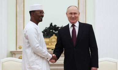 Russian president meets Chad leader in Moscow