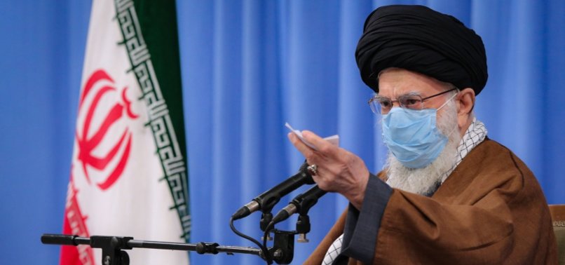 IRANS SUPREME LEADER KHAMENEI VOWS RESPONSE TO ASSASSINATION OF FAKHRIZADEH IN A PROPER TIME.