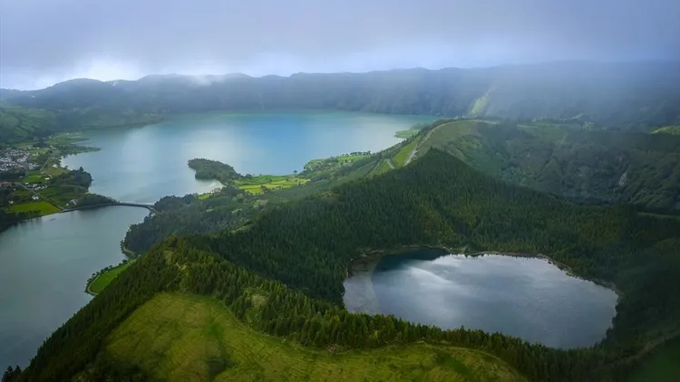 Sunset in the Azores