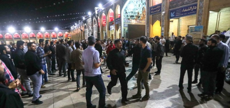 SUSPECTS HELD OVER IRAN SHRINE ATTACK AS INVESTIGATIONS CONTINUE