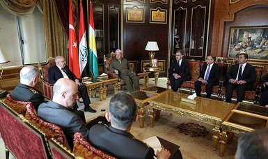 Turkish defense chief meets with KRG officials in Erbil to discuss regional developments