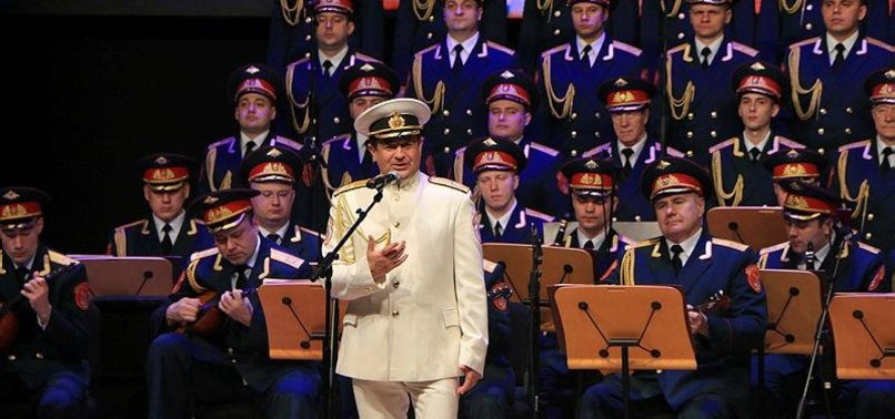 RUSSIAN RED ARMY CHOIR PERFORMS TURKISH NATIONAL ANTHEM