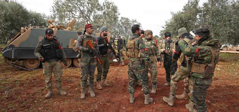 TURKEY SAYS ASSAD REGIME FORCES LEFT TOWN OF NAIRAB IN NORTHWEST SYRIAS IDLIB REGION
