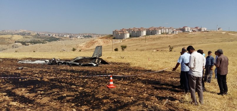 TRAINING PLANE CRASHES IN SE TURKEY, PILOT KILLED