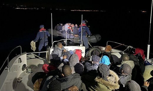 Turkish forces rescue 30 irregular migrants in Aegean Sea
