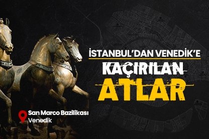 İstanbul’dan Venedik’e kaçırılan atlar