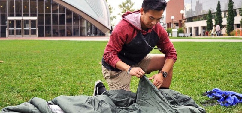 MIT STUDENT MAKING SLEEPING BAGS FOR REFUGEES IN MIDDLE EAST