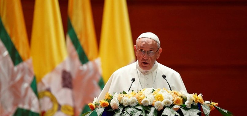 POPE CONDEMNS INCREASING DEATH SPIRAL IN MIDDLE EAST