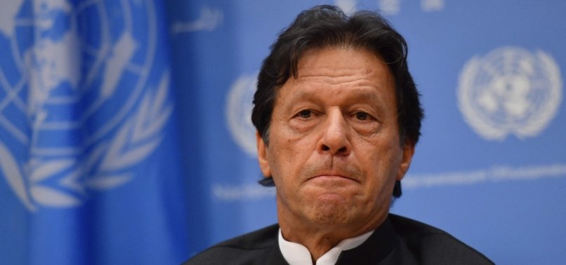 IMRAN KHAN LEAVES PAKISTANI PREMIERS OFFICE WITH A MIXED RECORD
