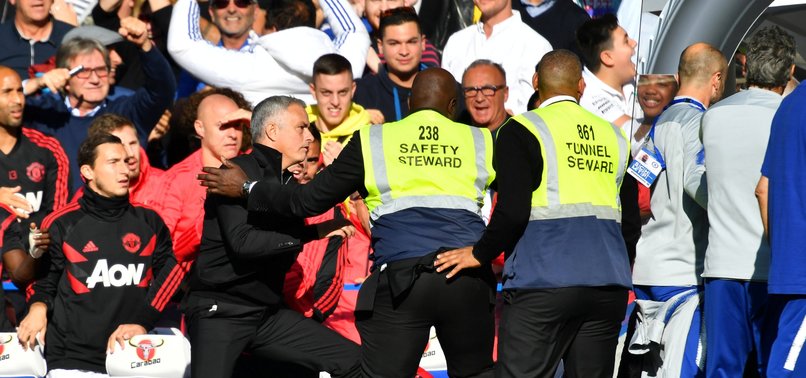 MOURINHO MELEE AS UNITED CONCEDES LATE AT CHELSEA