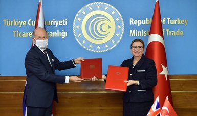 Turkey, UK sign historic free trade agreement