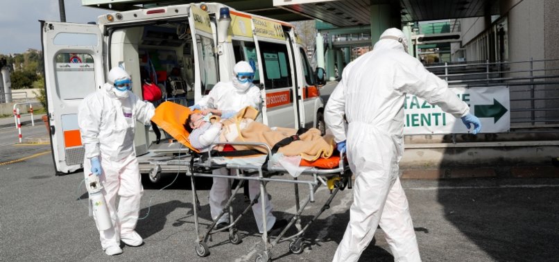 ITALY CORONAVIRUS DEATHS RISE BY 812, NUMBER OF NEW CASES FALLS SHARPLY