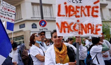 Around 3,000 health workers suspended in France over vaccination-minister