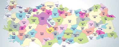 Türkiyepatentharitasıyayınlandı