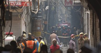 At least 43 dead in market fire in New Delhi, India
