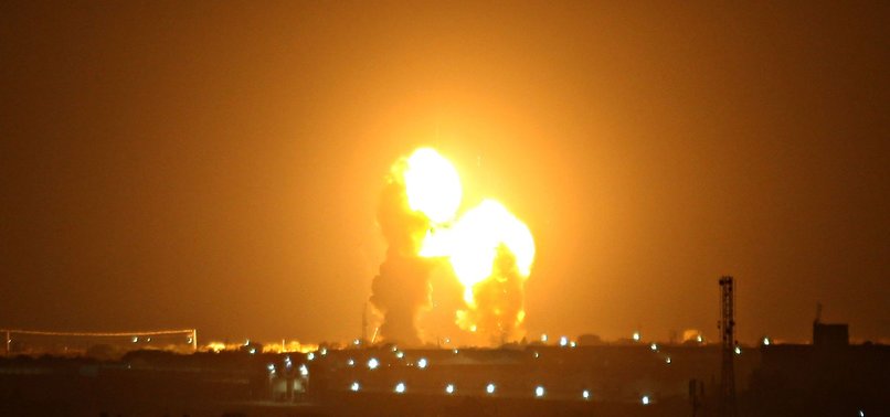 ISRAEL STRIKES HAMAS TARGETS IN GAZA