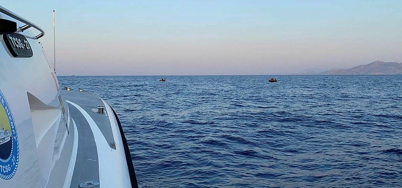 TURKISH COAST GUARD RESCUES 53 IRREGULAR MIGRANTS PUSHED BACK BY GREECE