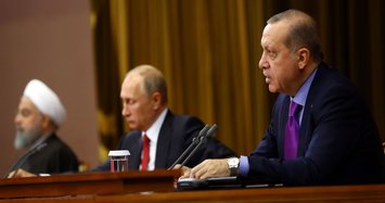 Turkey, Russia, Iran agree to work together to ease Syria tensions
