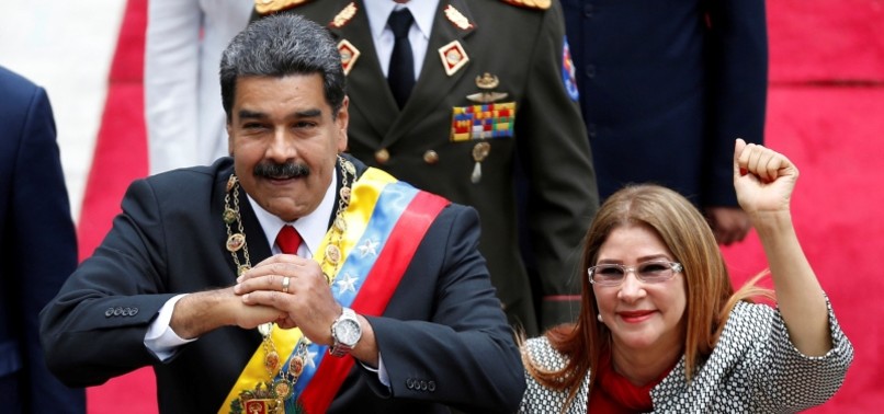 US SANCTIONS VENEZUELAS FIRST LADY, OFFICIALS CLOSE TO MADURO