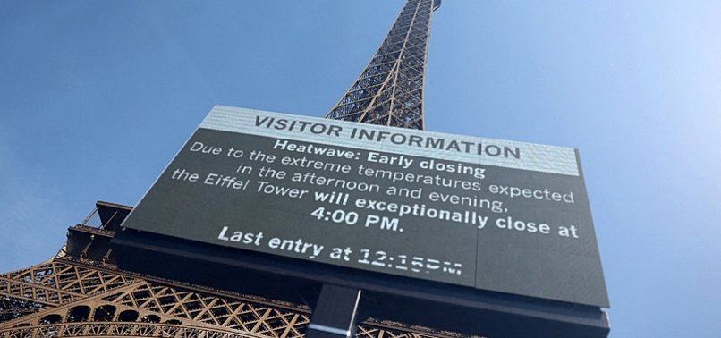 FRANCE RECORDS HOTTEST DAY EVER AS HEATWAVE INTENSIFIES