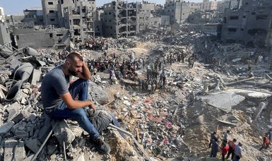 Gaza’s death toll from Israeli assault climbs to 8,796