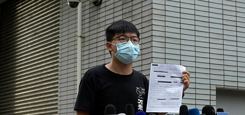 HK ACTIVIST JOSHUA WONG ARRESTED AGAIN, VOWS TO FIGHT ON