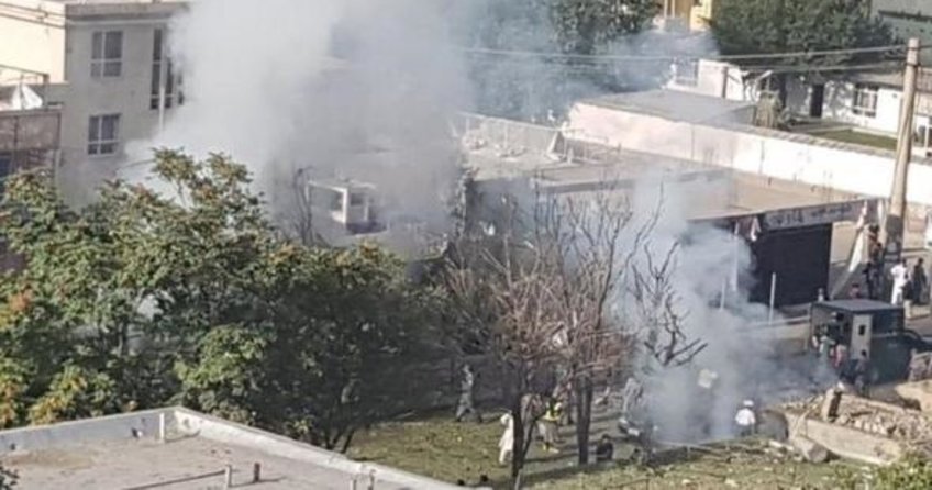 Afganistan’ın başkenti Kabil’de bomba yüklü araçla saldırı