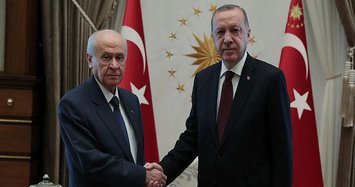 Turkish president, opposition MHP leader meet in Ankara