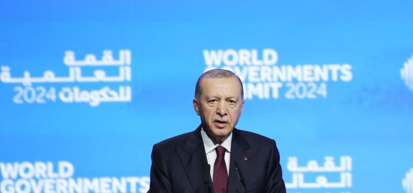 ERDOĞAN: ACHIEVING FAIR AND LASTING PEACE IS ONE OF OUR GOALS