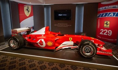 Schumacher Ferrari fetches record $15 mn at auction