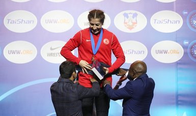 Turkish wrestler Yasemin Adar Yigit wins gold at World Championships