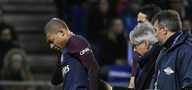 PSG HOPEFUL MBAPPE INJURY NOT SERIOUS