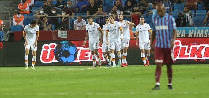 ROMA DEFEAT TRABZONSPOR 2-1 IN 1ST LEG OF UEFA EUROPA CONFERENCE LEAGUE PLAYOFF