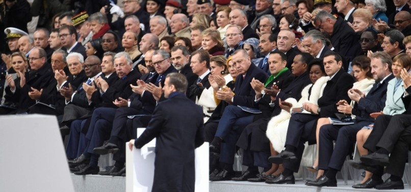 WORLD LEADERS GATHER IN PARIS TO MARK THE END OF WWI ON 100TH ANNIVERSARY
