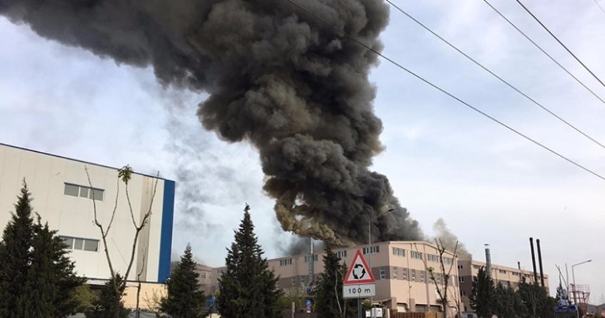 Tekirdağ Çerkezköy’de tekstil fabrikasında patlama