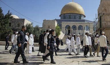 Israeli settlers storm al-Aqsa Mosque complex in occupied East Jerusalem