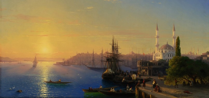 RUSSIA AND TURKEY MEET IN AIVAZOVSKYS PAINTINGS