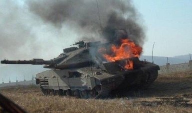Hamas fighters destroy one more Israeli tank in Gaza