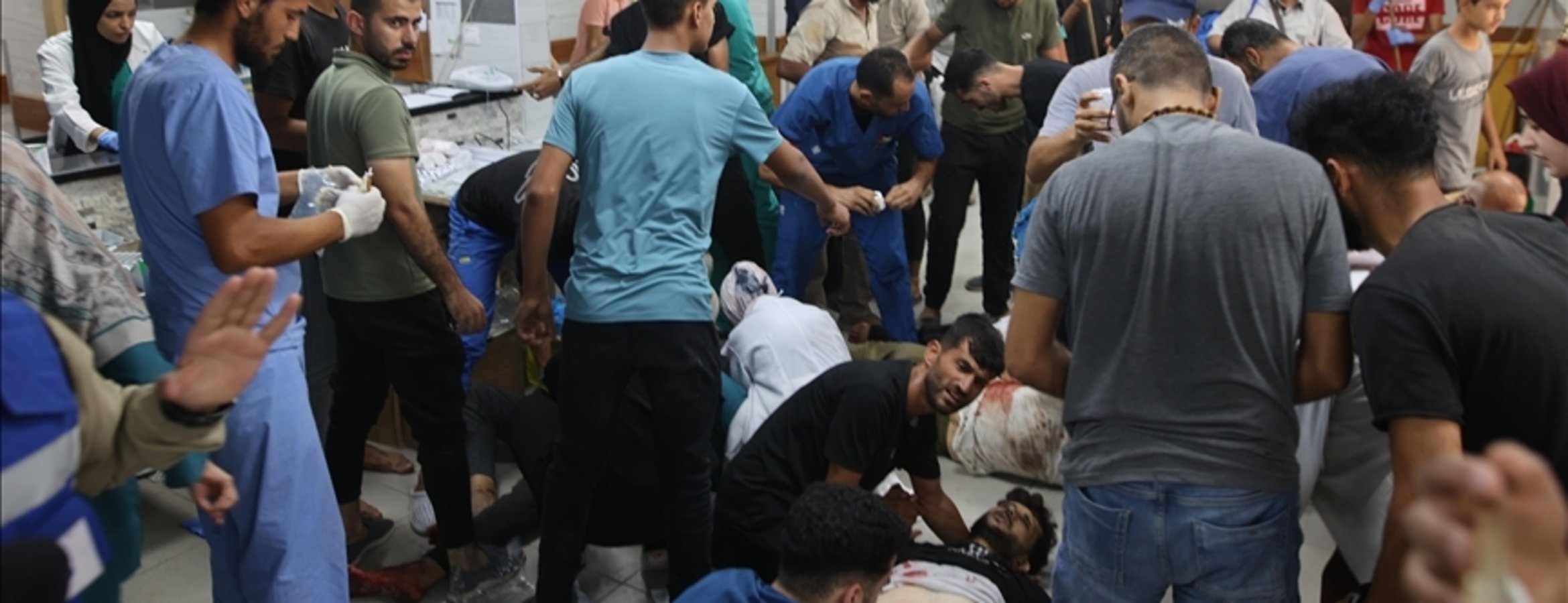 Gazze’nin kuzeyindeki Kemal Advan Hastanesi zor durumda