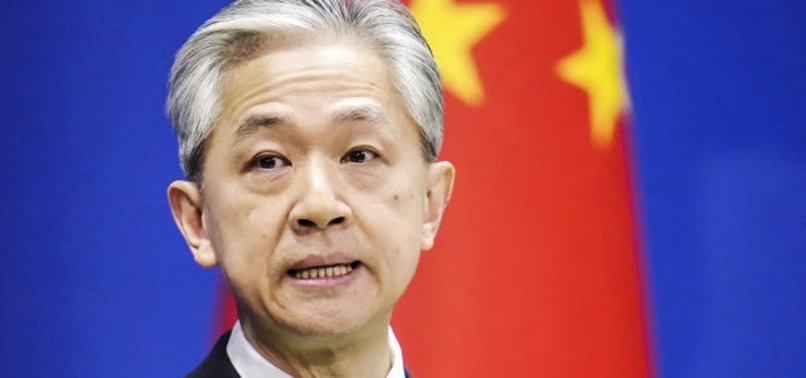 CHINA SLAMS GROUNDLESS US CLAIMS OF SUPPORT FOR RUSSIAN MILITARY