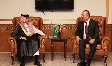 Turkish FM Çavuşoğlu holds constructive talks with Saudi counterpart al-Saud to improve bilateral ties