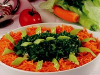 Havuçlu Yeşil Salata