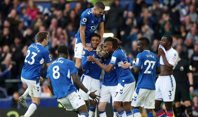 Everton beat Palace 3-0 to end losing run in Premier League