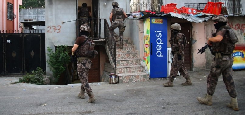 TURKISH POLICE ARREST 14 TERRORIST PKK SUSPECTS
