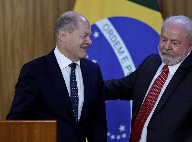 Scholz delighted about Brazil's return to world stage with Lula