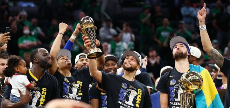 WARRIORS FINISH OFF CELTICS IN 6 GAMES TO WIN 4TH TITLE IN 8 YEARS