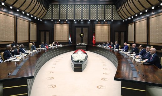 Erdoğan meets with chairman of Sudan’s sovereignty council, Burhan